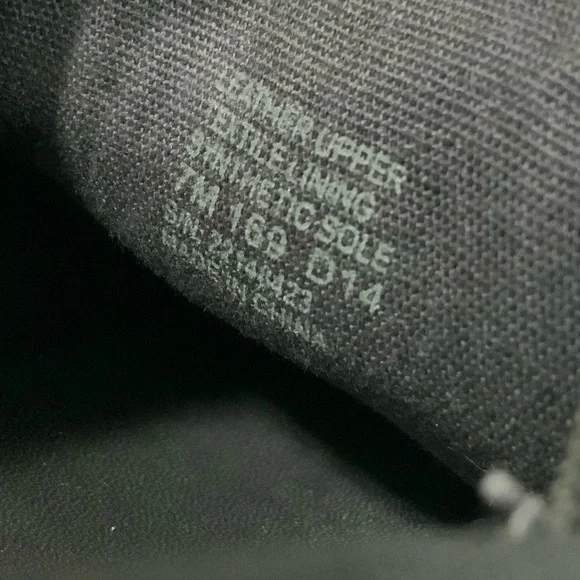 Tory Burch Women’s Pink And Black Polka Dot Leather Slip On Sneakers Size 7 - Picture 6 of 7